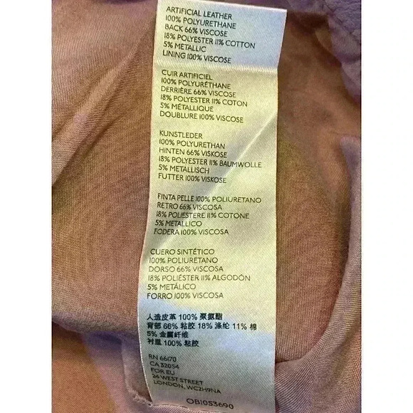 Free People Women's Payton Paperbag Mini Skirt 10 Mauve Swoon #OB1053690 Boho - Picture 12 of 12